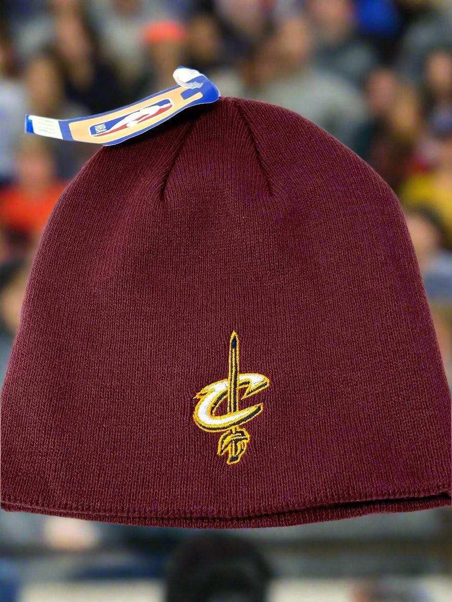 Cleveland Cavaliers 2007 NBA Knit Acrylic Cuffless NOS Wine Skully