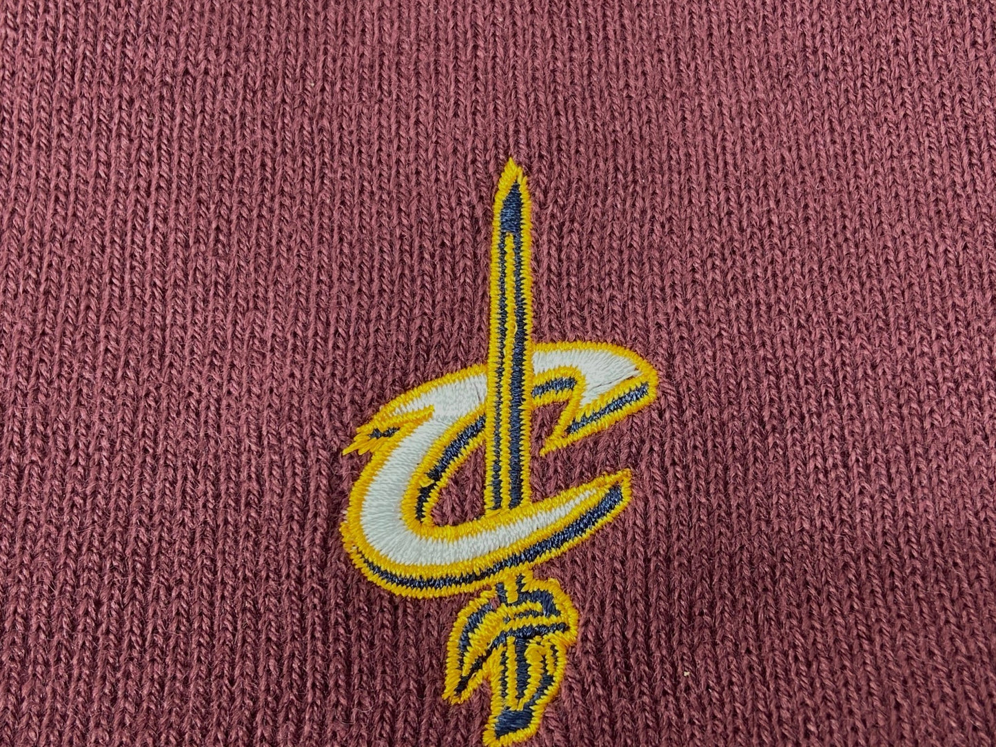 Cleveland Cavaliers 2007 NBA Knit Acrylic Cuffless NOS Wine Skully