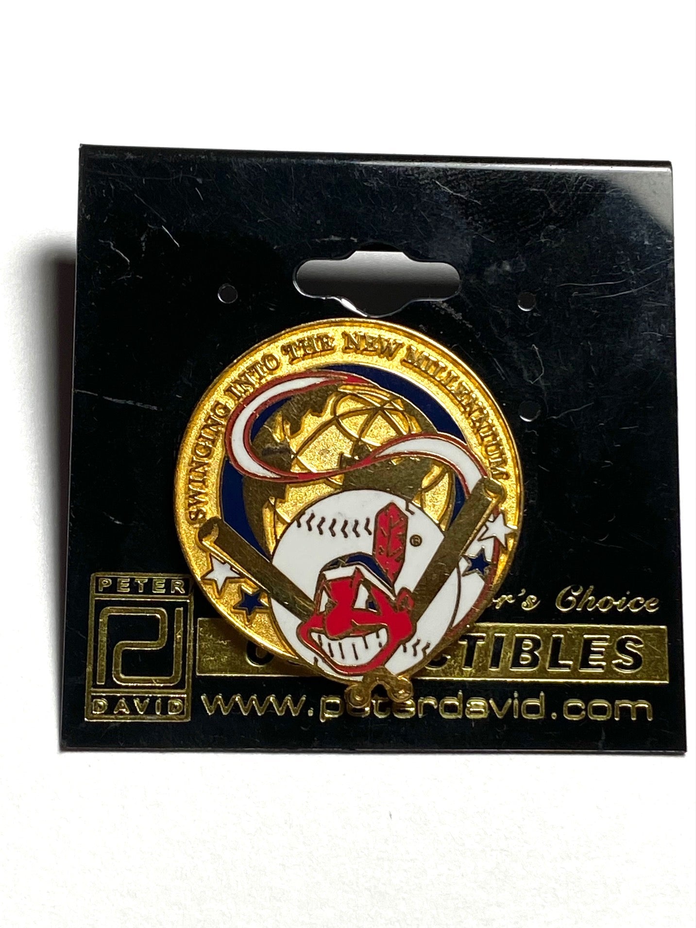 Cleveland Indians Vintage MLB 1999 NOS "New Millennium" Pin