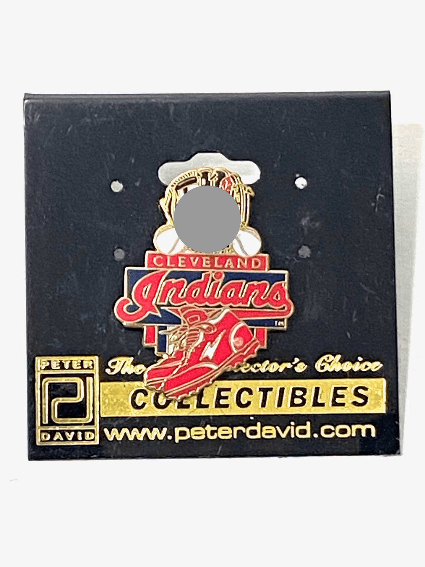 Cleveland indians Vintage MLB NOS Late '90s "Cleats" Lapel Pin