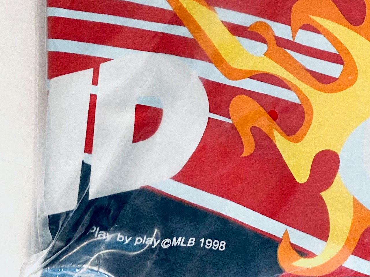 Cleveland Indians Vintage MLBP 1998 NOS Inflatable Team Bat