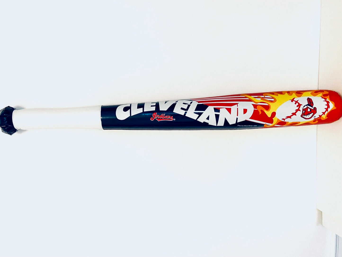 Cleveland Indians Vintage MLBP 1998 NOS Inflatable Team Bat