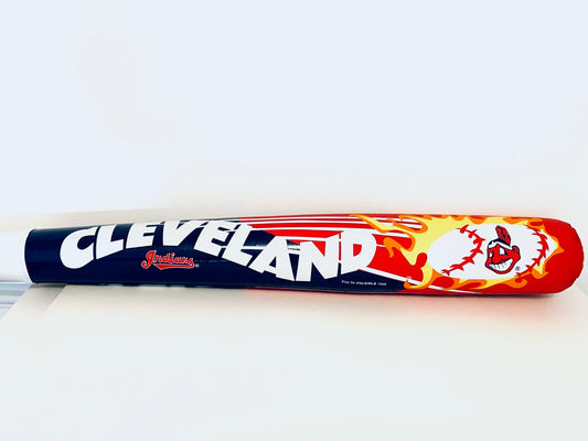 Cleveland Indians Vintage MLBP 1998 NOS Inflatable Team Bat