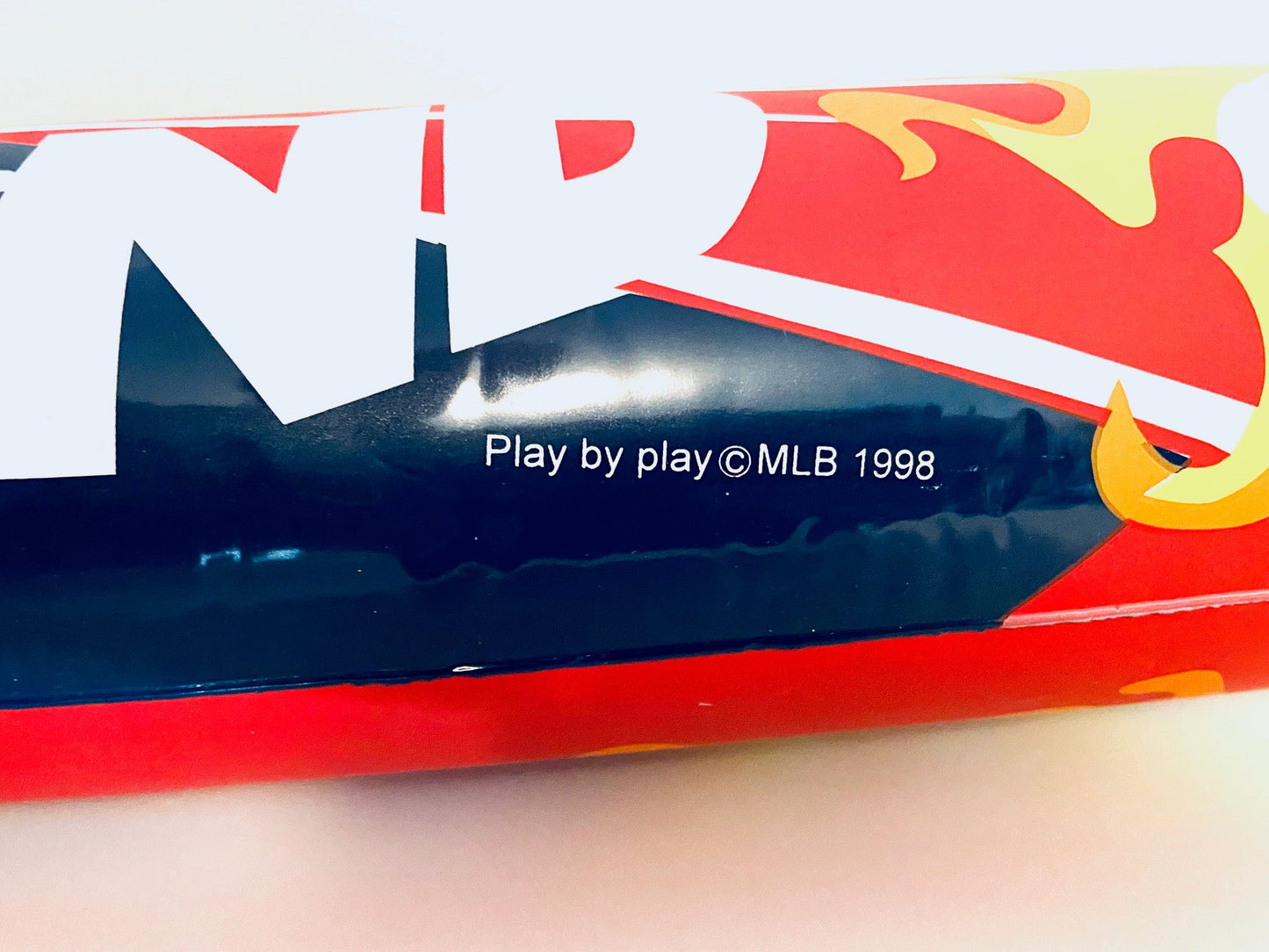 Cleveland Indians Vintage MLBP 1998 NOS Inflatable Team Bat