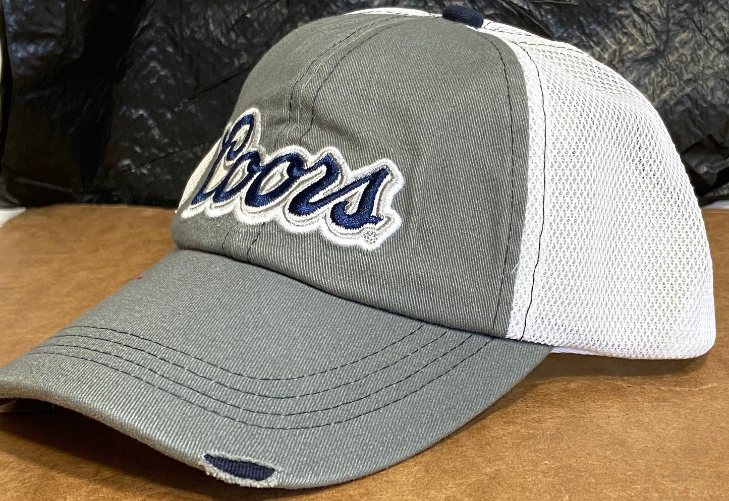 Coors Beer 2008 Distressed Cotton NOS Mesh Snapback