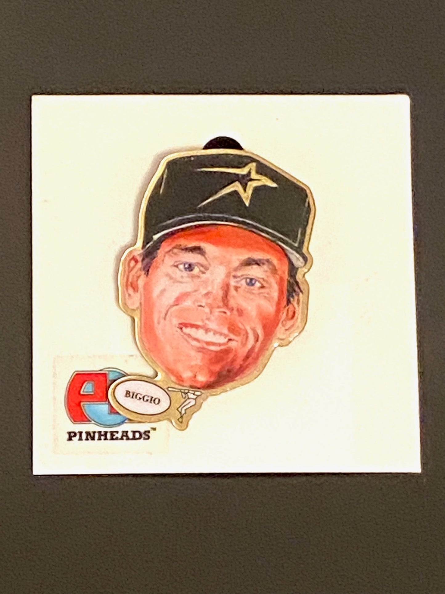 Craig Biggio Vintage 1999 MLB Houston Astros NOS Collectible Pin