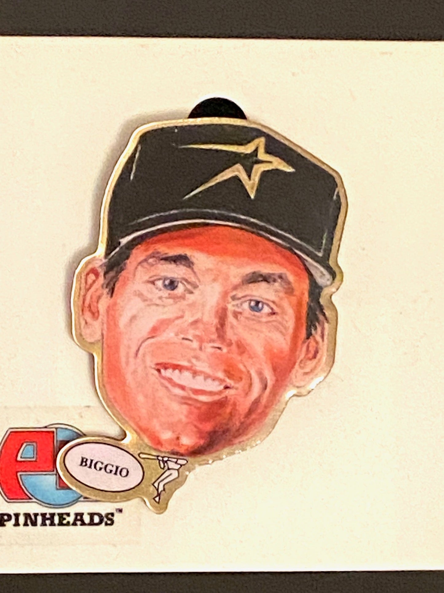 Craig Biggio Vintage 1999 MLB Houston Astros NOS Collectible Pin