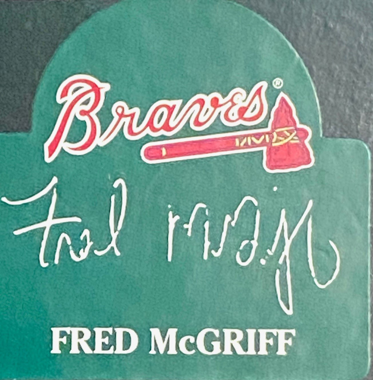 Fred McGriff 1996 MLB Atlanta Braves Headliner NOS Figurine