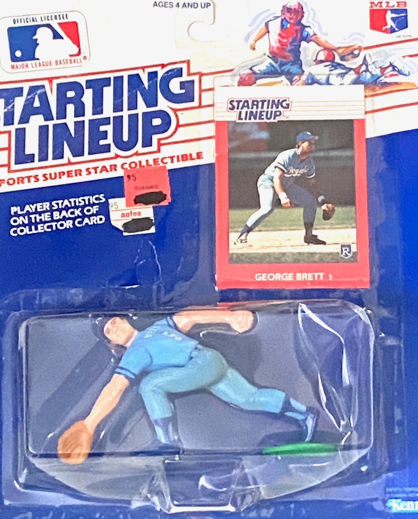 George Brett 1988 Kansas City Royals MLB Starting Lineup NOS Figurine