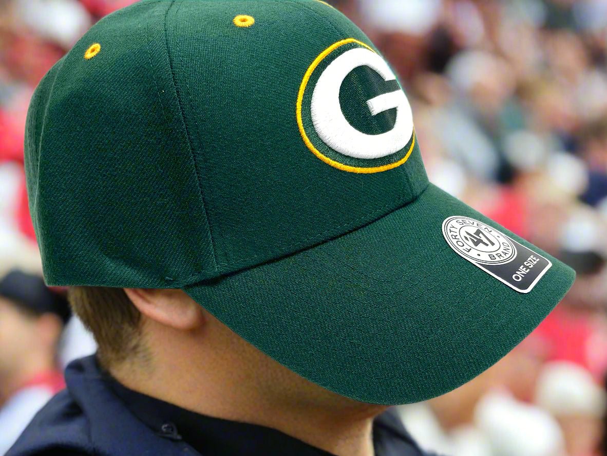 Green Bay Packers NFL '47 MVP Series "Audible" 15% Wool Ball Cap