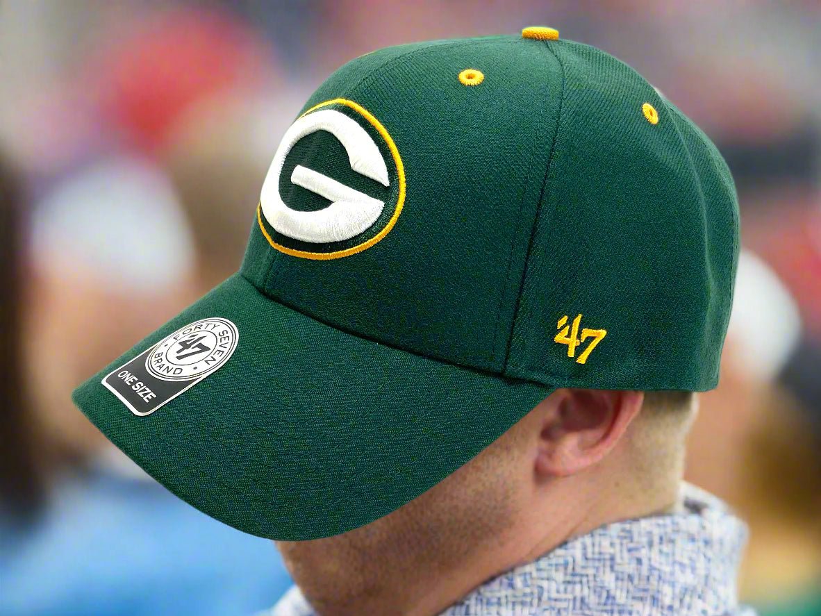 Green Bay Packers NFL '47 MVP Series "Audible" 15% Wool Ball Cap