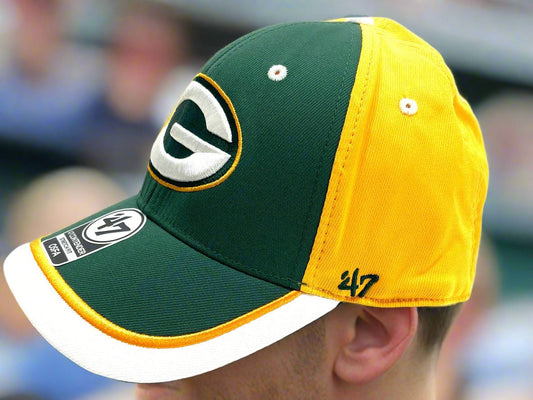 Green Bay Packers NFL 2020 Contender NOS "Crash Line" Stretch Fit Cap