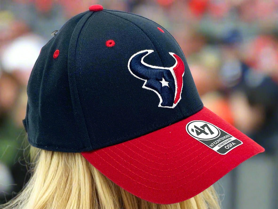 Houston Texans NFL 2012 Kick Off Contender Stretch Fit NOS 10% Wool Cap