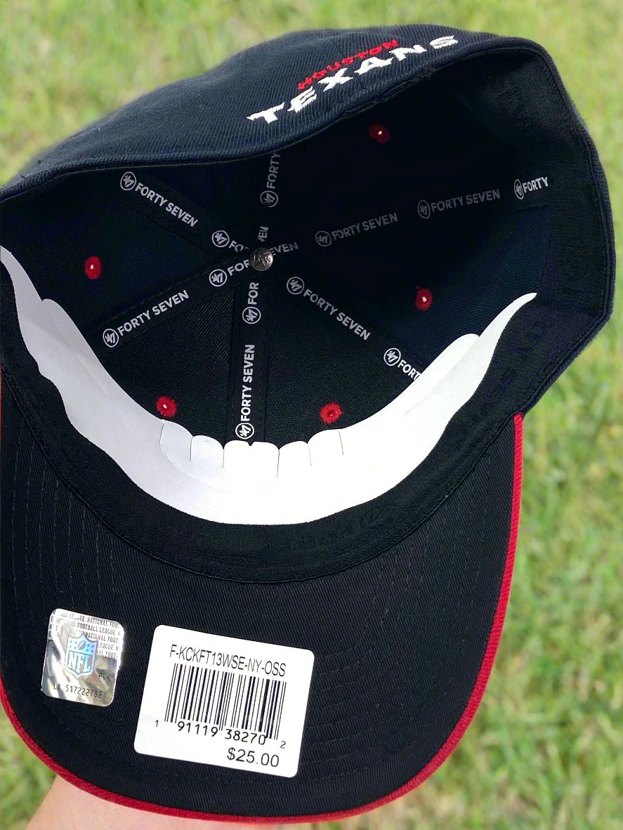 Houston Texans NFL 2012 Kick Off Contender Stretch Fit NOS 10% Wool Cap