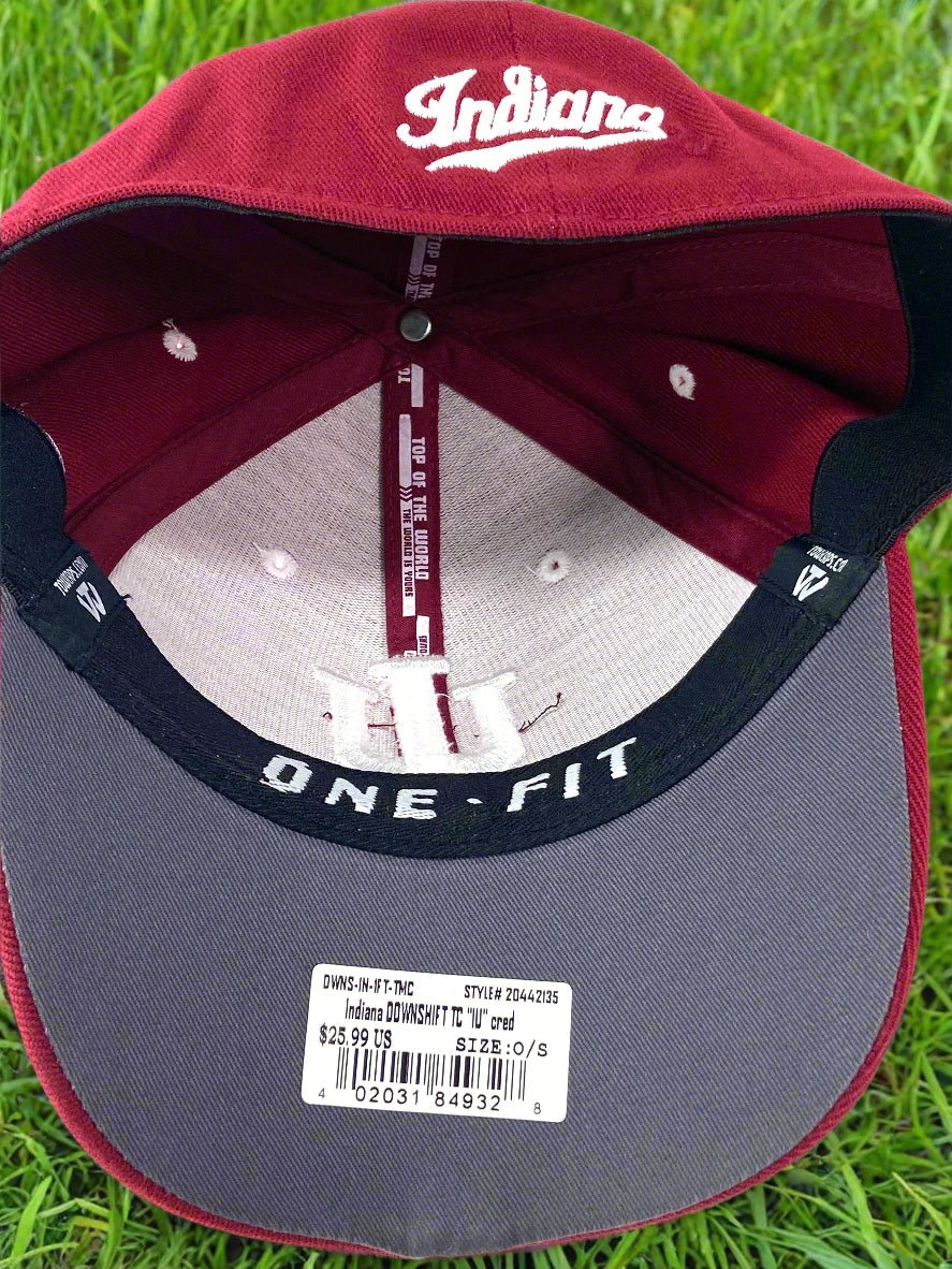Indiana Hoosiers NCAA Team Color One-Fit Stretch NOS Ball Cap