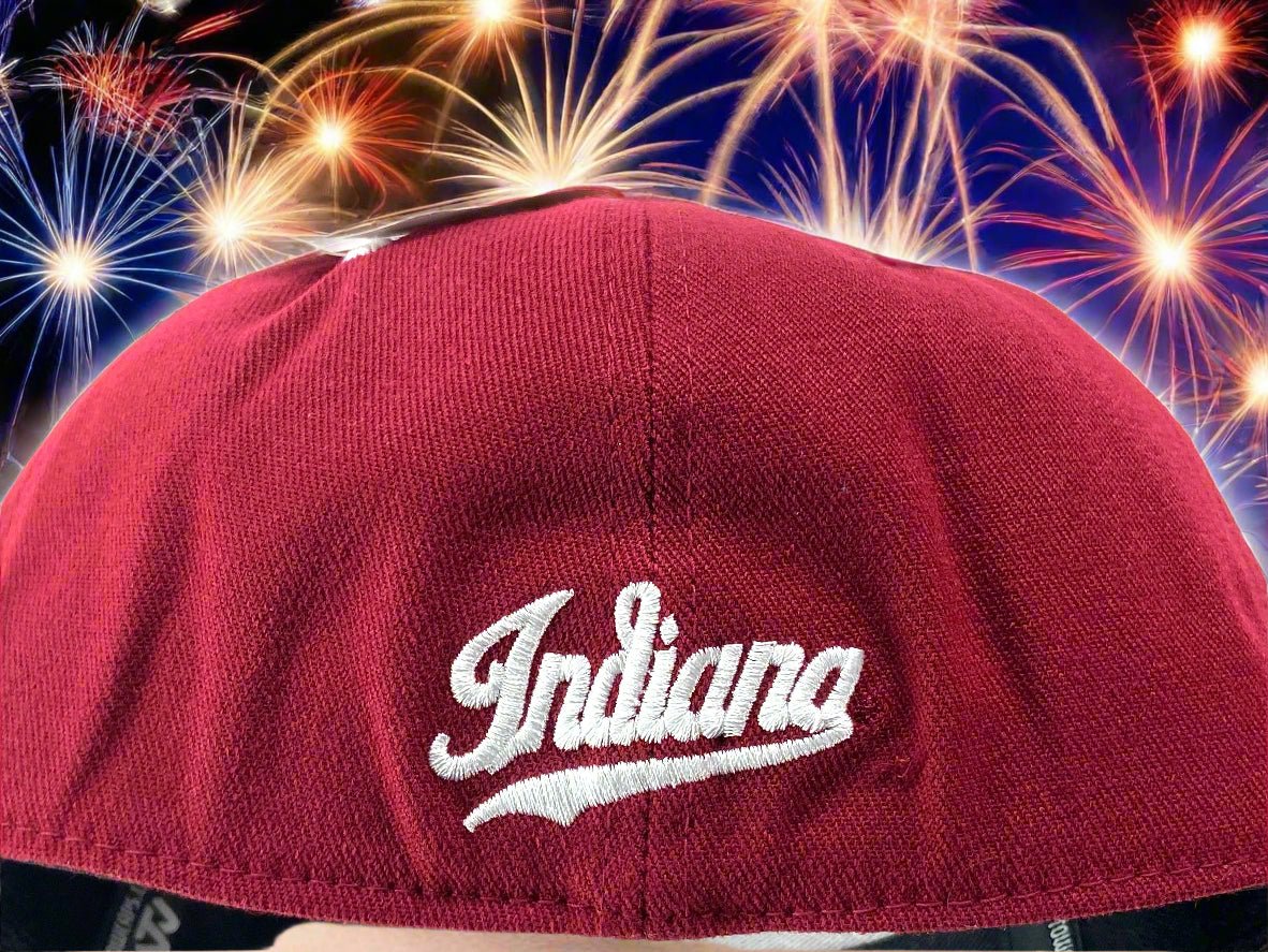 Indiana Hoosiers NCAA Team Color One-Fit Stretch NOS Ball Cap