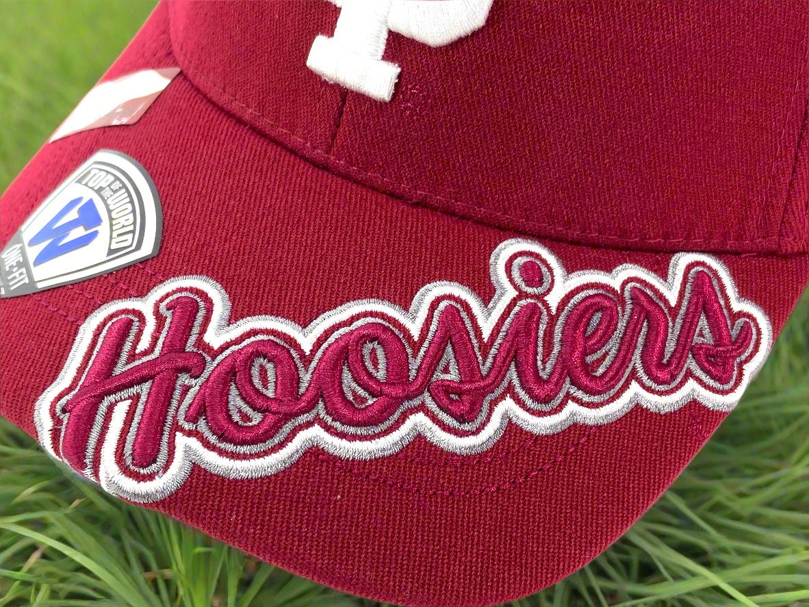 Indiana Hoosiers NCAA Team Color One-Fit Stretch NOS Ball Cap