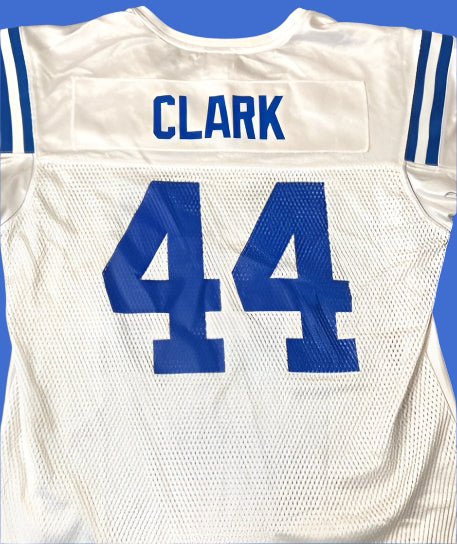 Indianapolis Colts NFL 2011 Women's Med #44 Dallas Clark Used White Jersey