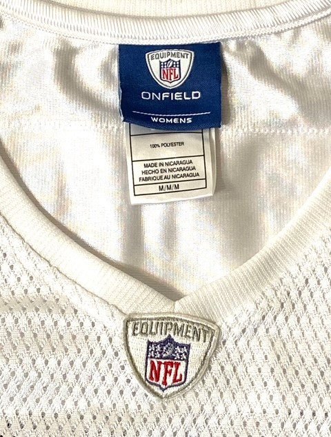 Indianapolis Colts NFL 2011 Women's Med #44 Dallas Clark Used White Jersey