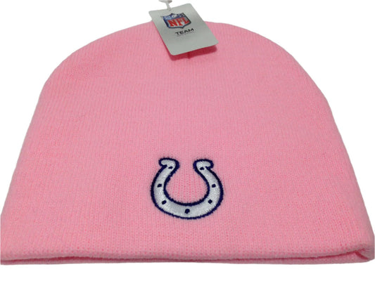 Indianapolis Colts NFL 2013 Women's Pink NOS Knit Beanie