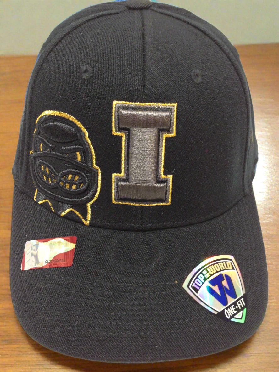 Iowa Hawkeyes 2016 NCAA 3-D Embroidered One-Fit NOS Stretch Cap
