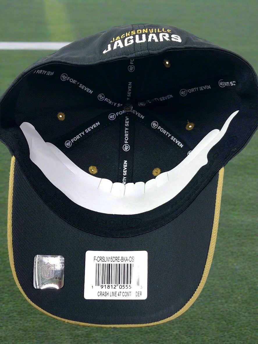 Jacksonville Jaguars NFL 2020 Crash Line Contender NOS Stretch Fit Cap