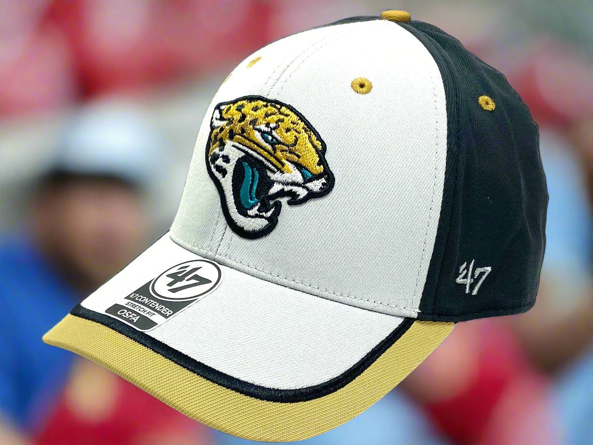 Jacksonville Jaguars NFL 2020 Crash Line Contender NOS Stretch Fit Cap
