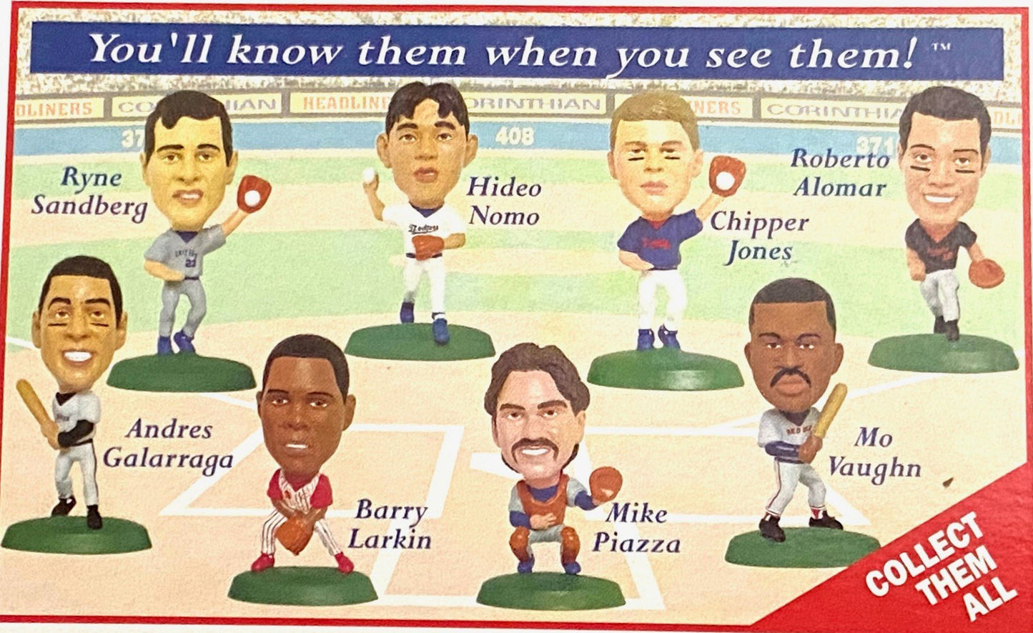 Jose Canseco 1996 MLB Boston Red Sox Headliner NOS Figurine