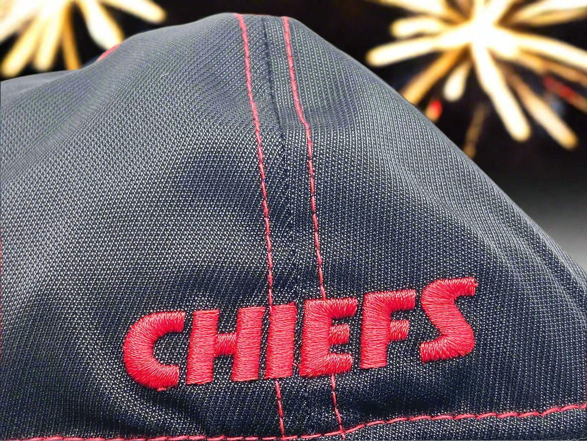 Kansas City Chiefs NFL 2015 Contender "Black Squantum " NOS Stretch Fit Cap
