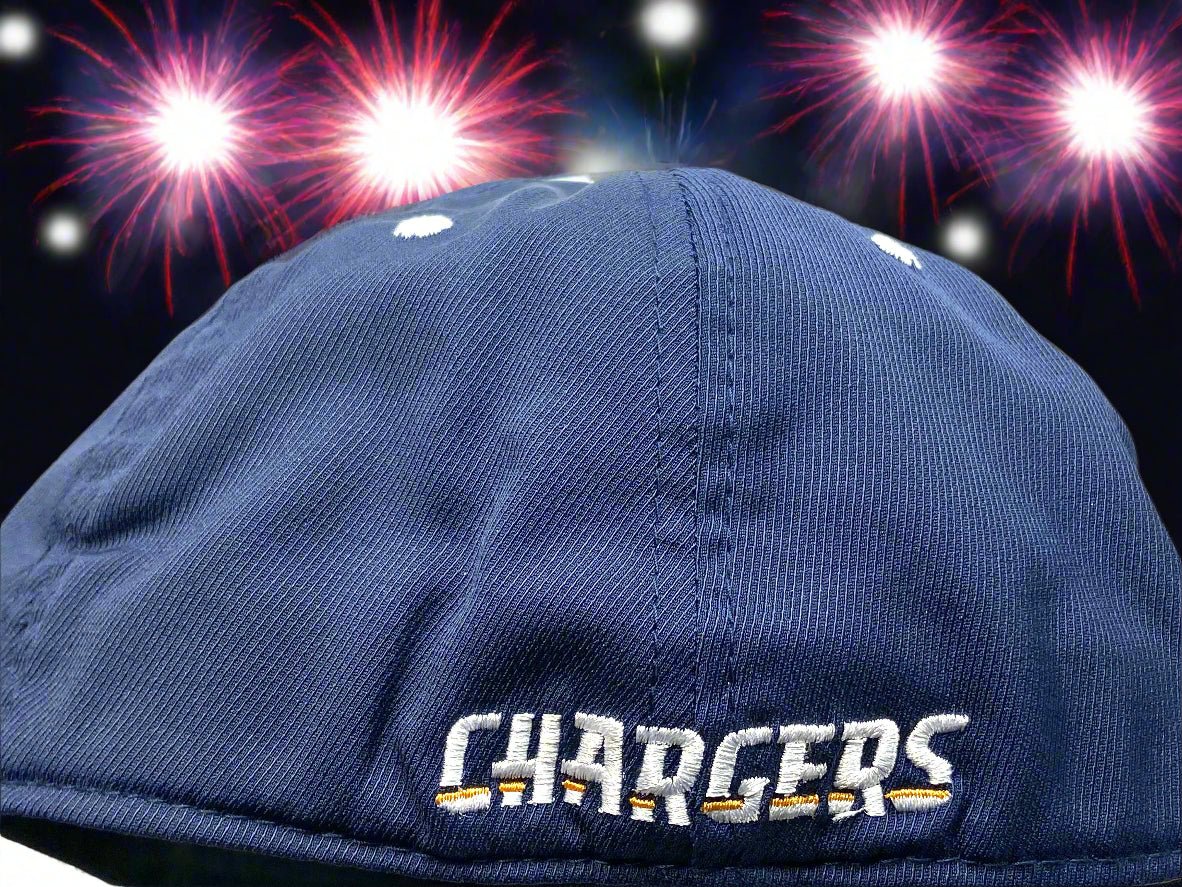 Los Angeles Chargers NFL 2020 Contender "Crash Line" NOS Stretch Fit Cap