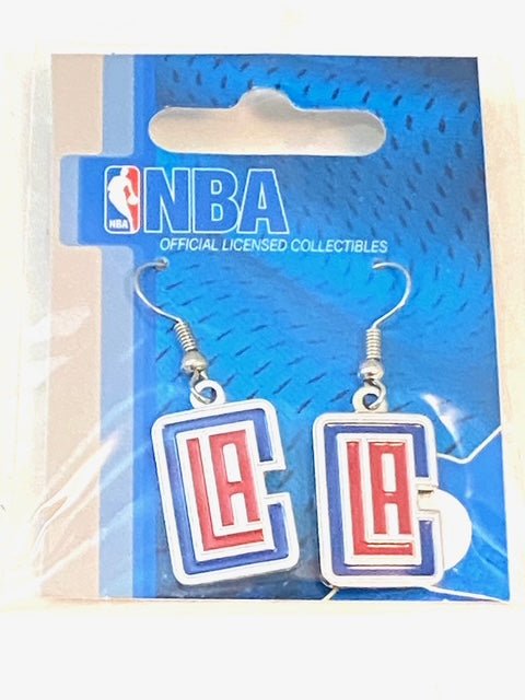 Los Angeles Clippers 2010 NBA "LAC" NOS Dangle Earrings