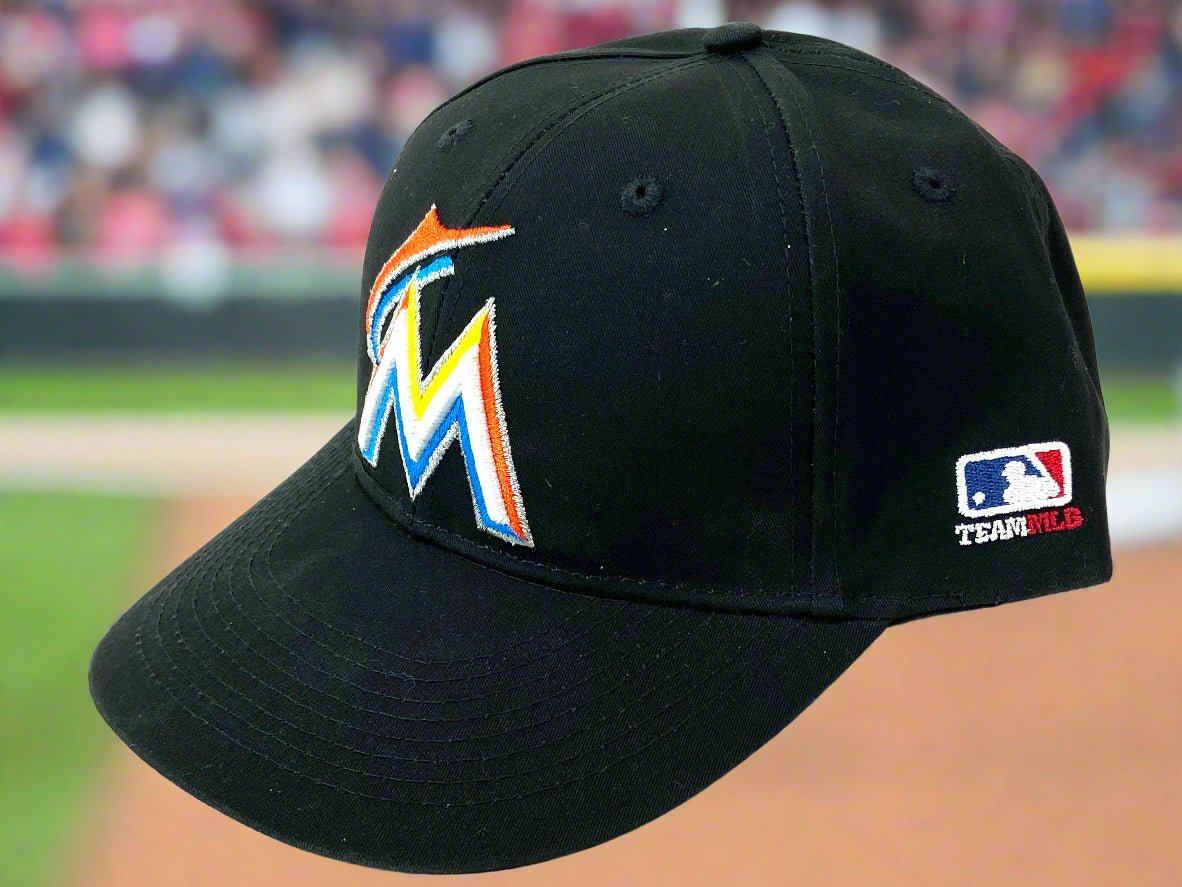 Miami Marlins MLB 2018 NOS 300 Style Adjustable Home Hat