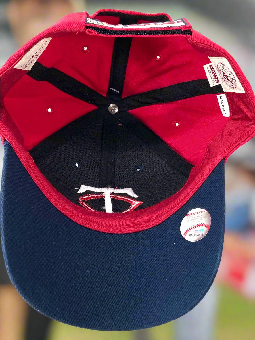 Minnesota Twins MLB Team Color Cotton NOS Youth Hat