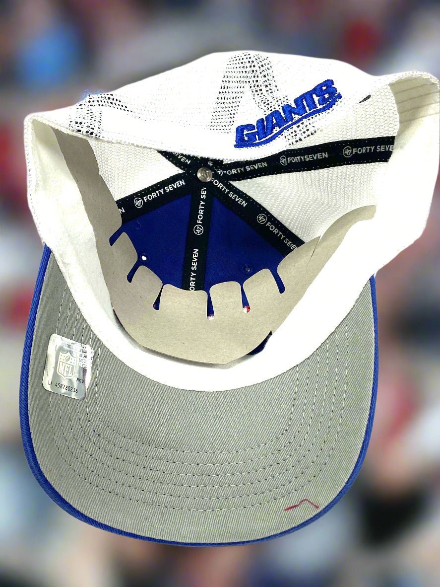 New York Giants NFL 2017 Blue Ripley Closer Stretch Fit NOS Mesh Cap