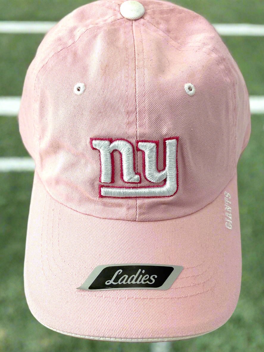 New York Giants NFL Ladies Light Pink Unstructured NOS Cap