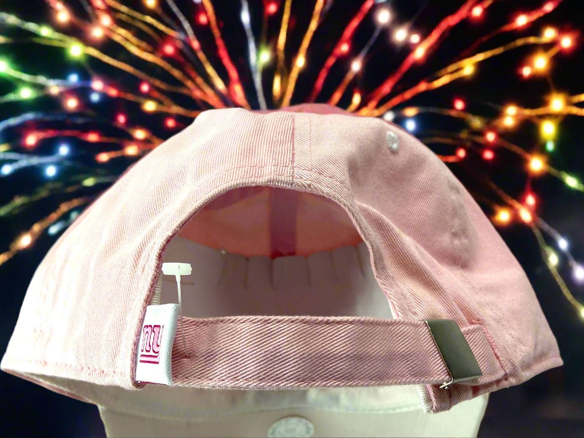 New York Giants NFL Ladies Light Pink Unstructured NOS Cap
