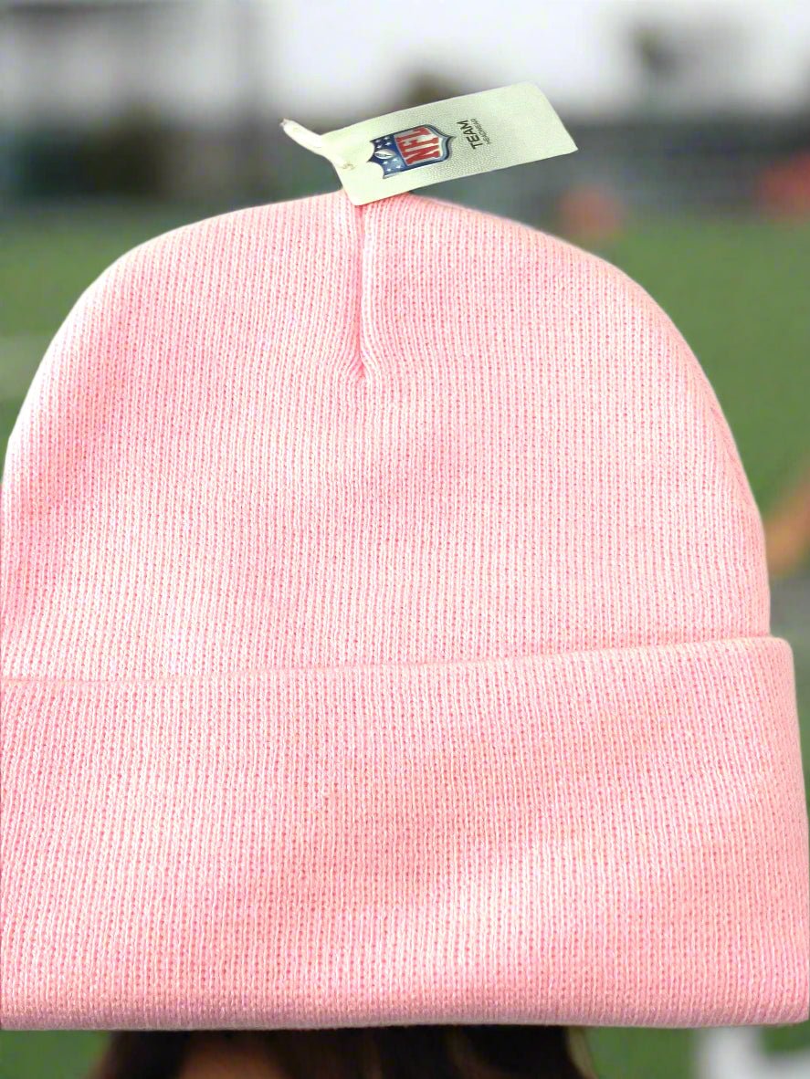New York Jets NFL Pink Cuffed NOS Knit Hat