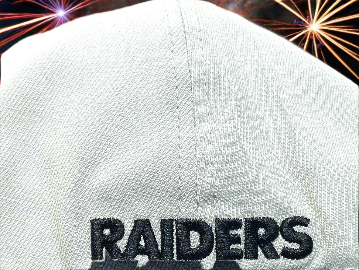 Oakland Raiders NFL 2020 Crash Line Contender Stretch Fit Cap