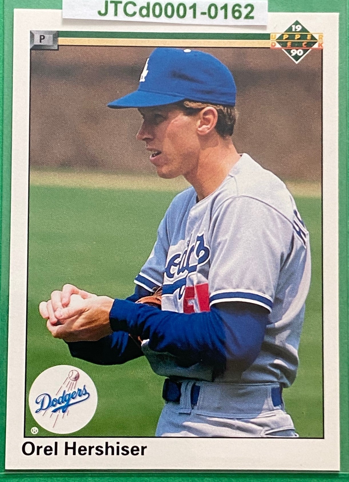 Orel Hershiser 1990 MLB #256 Los Angeles Dodgers