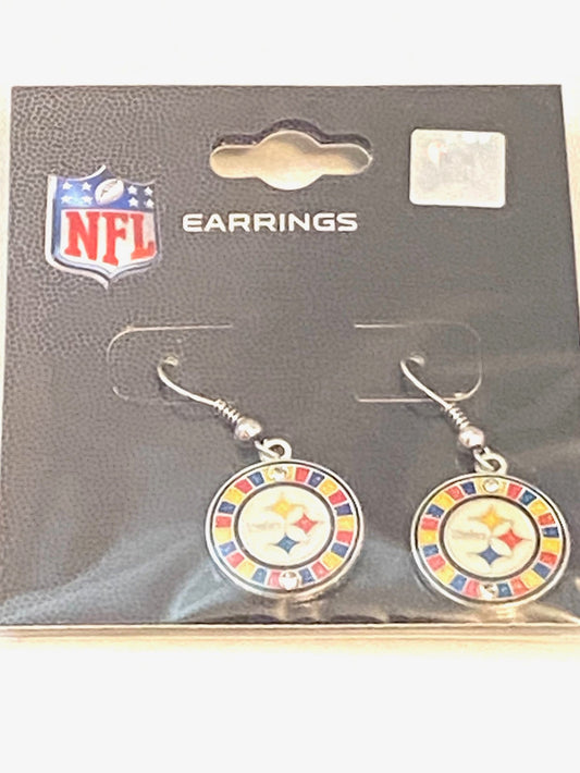 Pittsburgh Steelers 2011 NFL "Team Colors" NOS Dangle Earrings