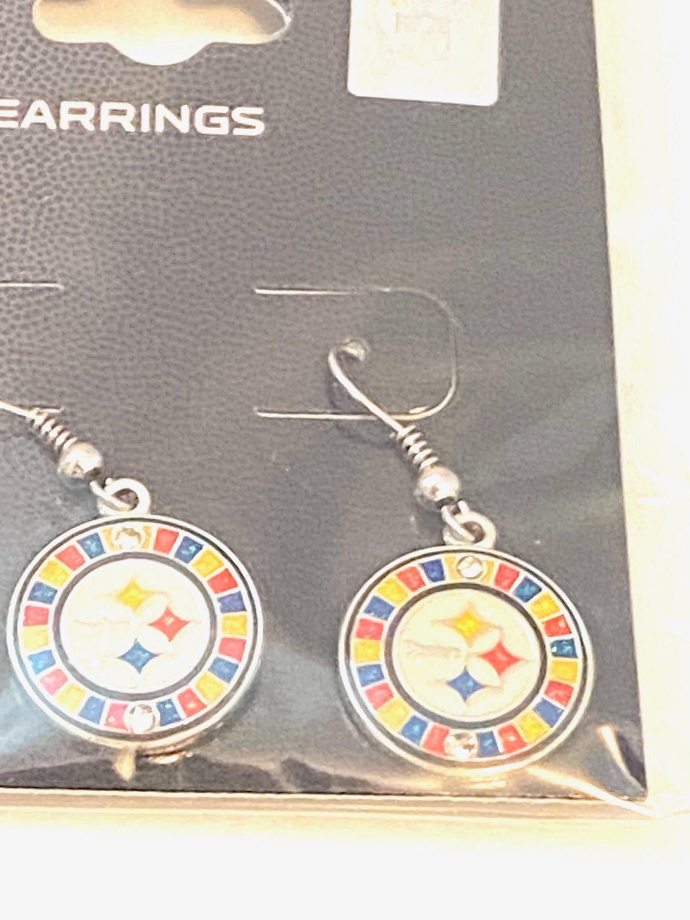 Pittsburgh Steelers 2011 NFL "Team Colors" NOS Dangle Earrings