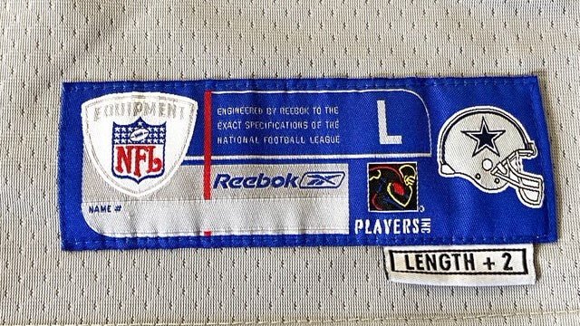 Roy Williams NFL Dallas Cowboys #31 Stitched Lg Silver Used Jersey