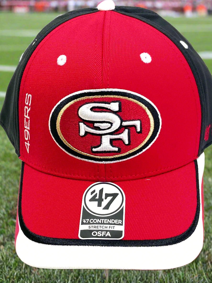 San Francisco 49ers 2020 NFL Contender "Crash Line" NOS Stretch Fit Cap