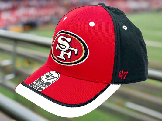 San Francisco 49ers 2020 NFL Contender "Crash Line" NOS Stretch Fit Cap