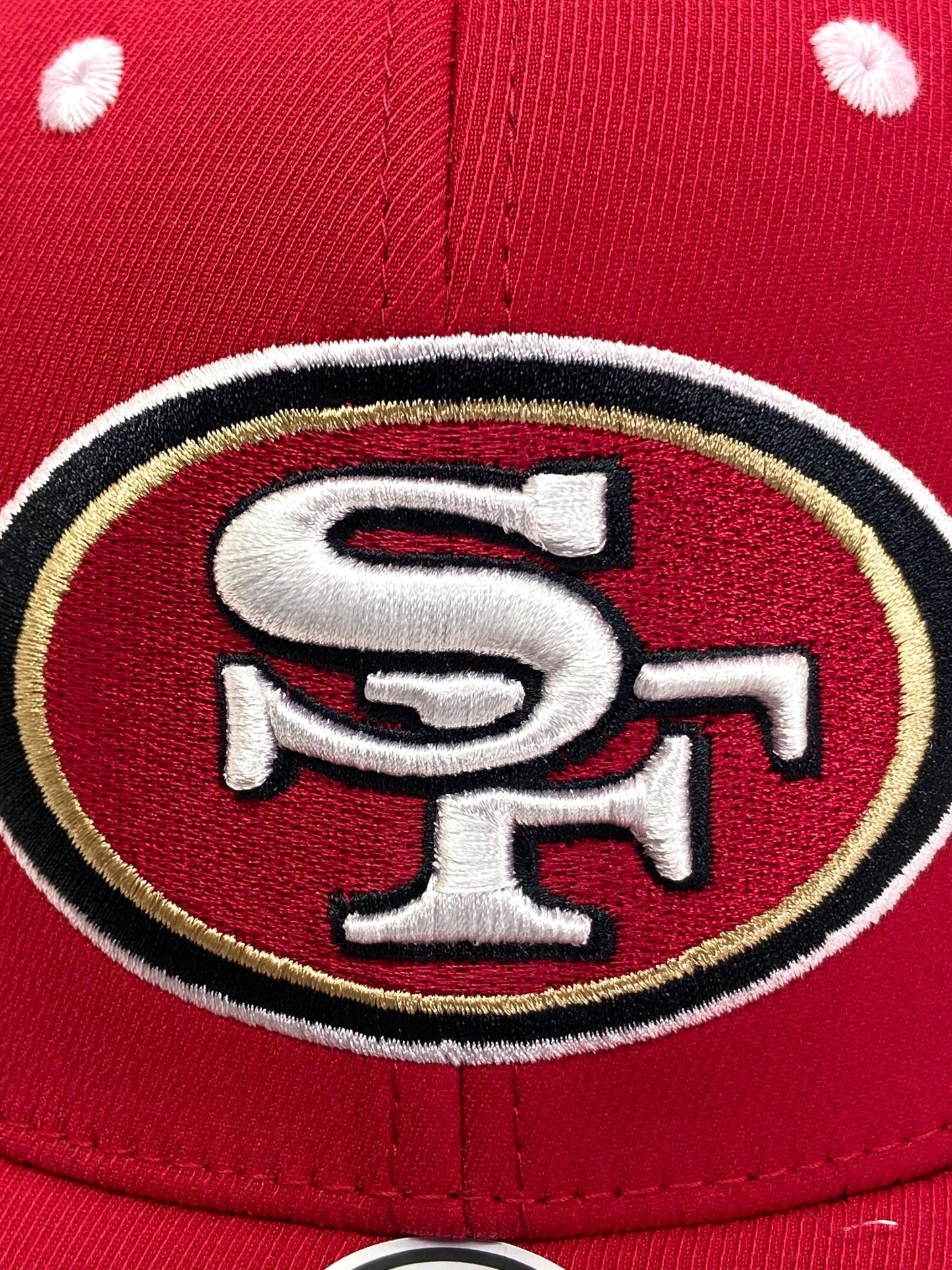 San Francisco 49ers 2020 NFL Contender "Crash Line" NOS Stretch Fit Cap