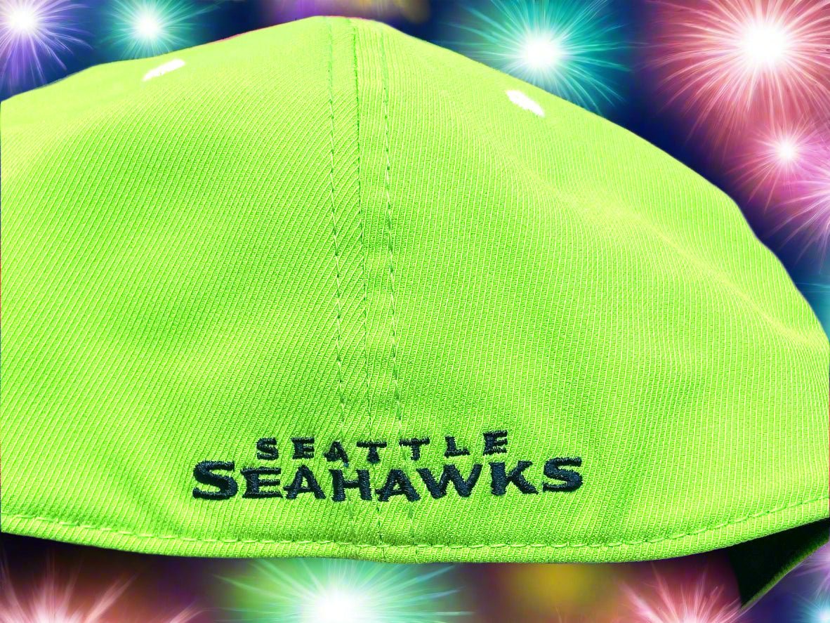 Seattle Seahawks NFL 2020 Contender "Crash Line" NOS Stretch Fit Cap