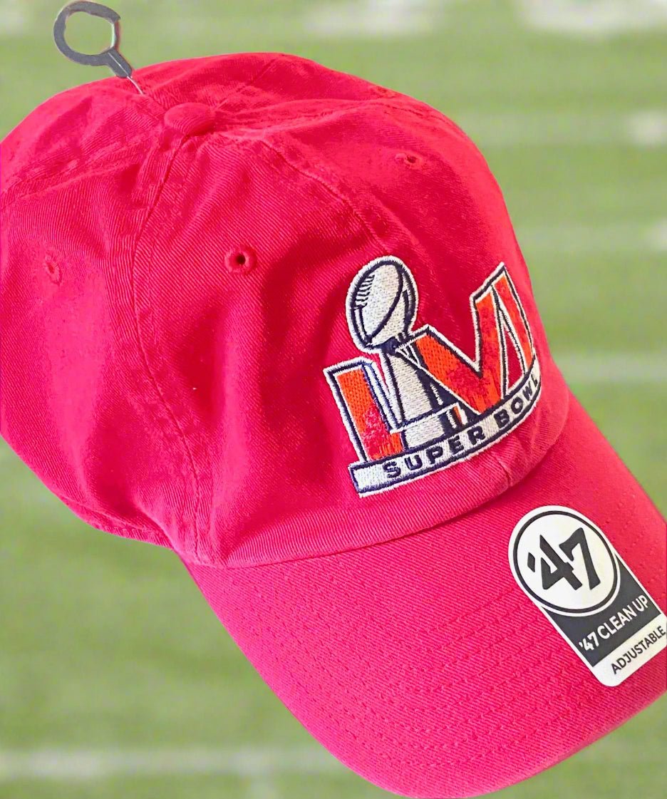 Super Bowl LVI (56) 2022 Commemorative NOS Red Ball Cap