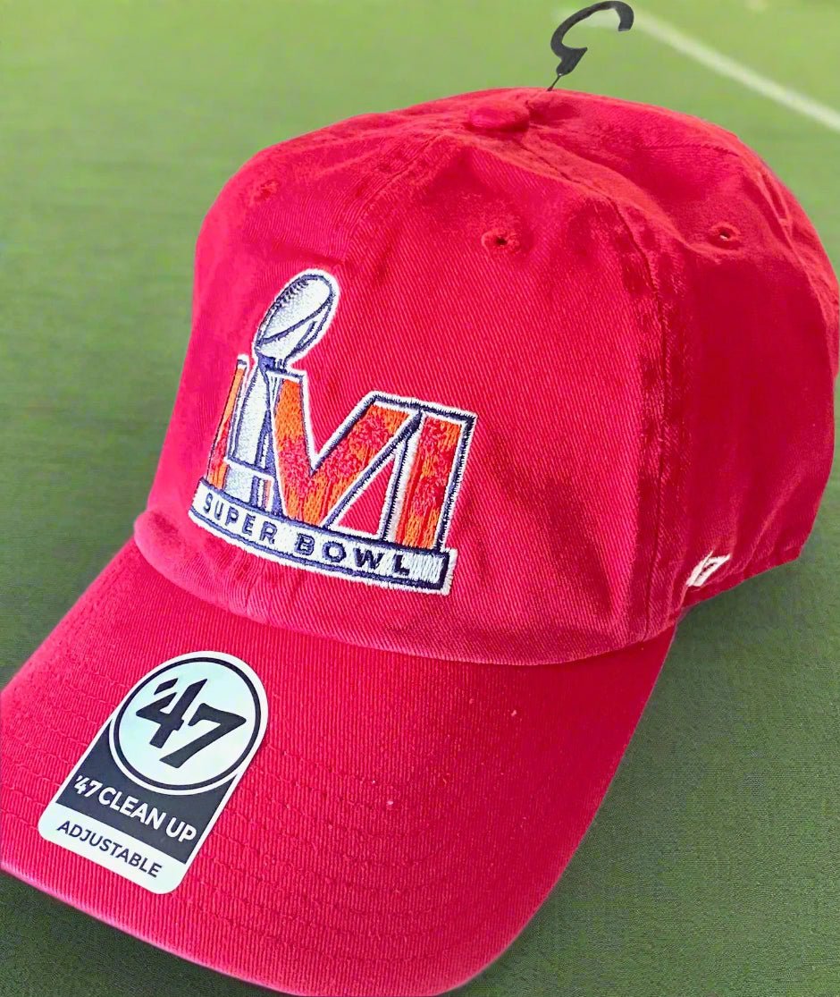 Super Bowl LVI (56) 2022 Commemorative NOS Red Ball Cap
