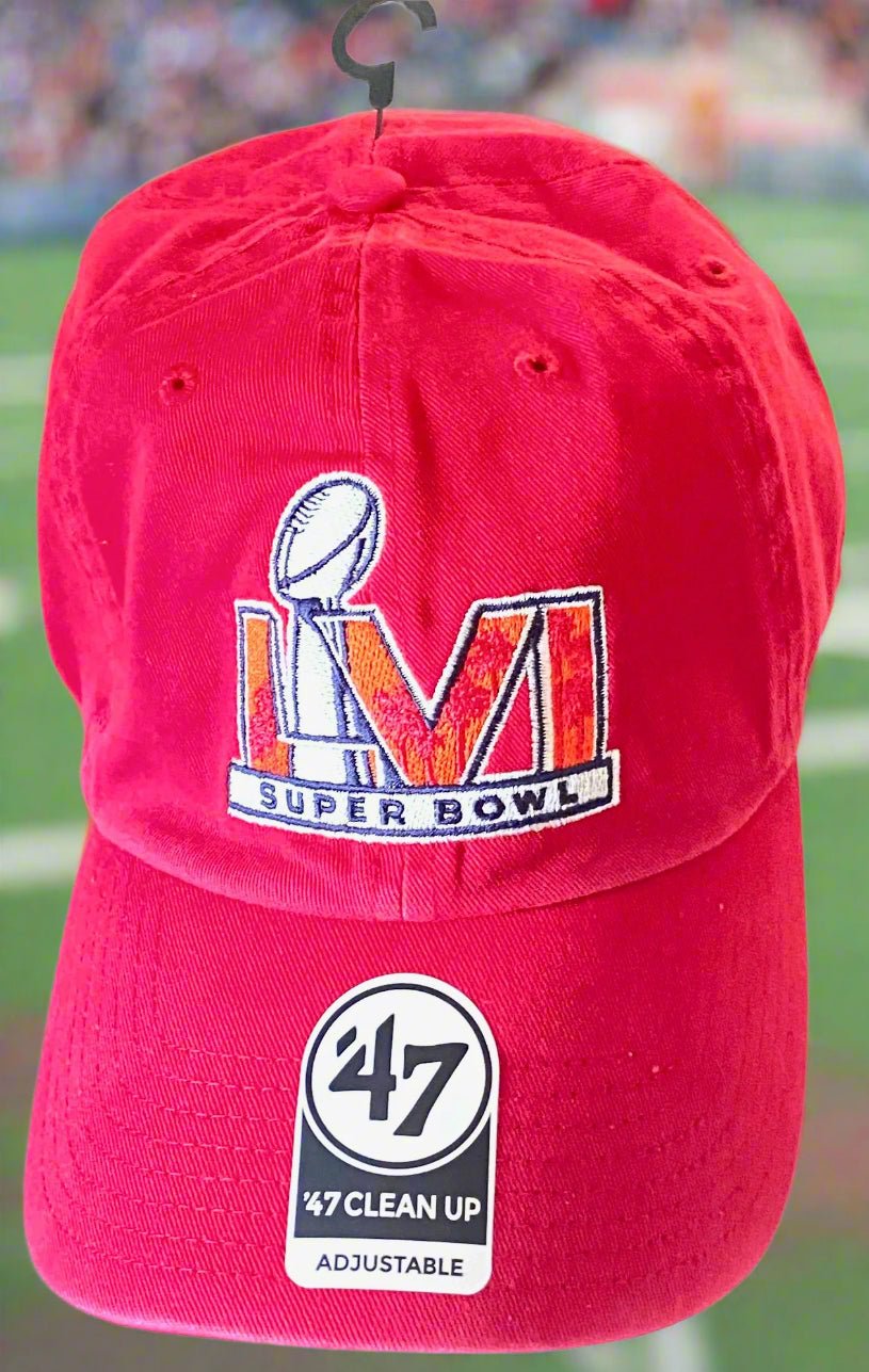 Super Bowl LVI (56) 2022 Commemorative NOS Red Ball Cap