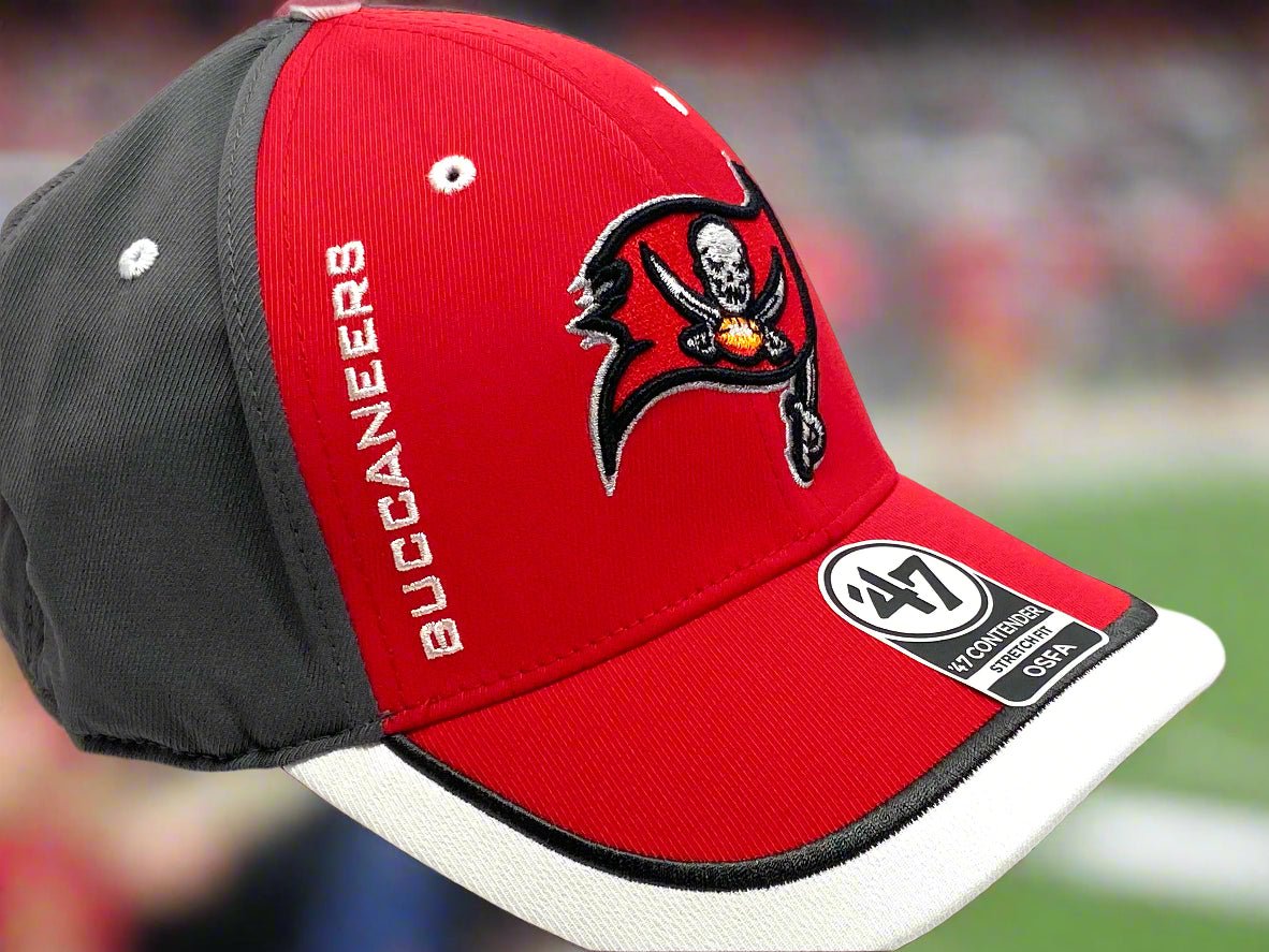 Tampa Bay Buccaneers NFL 2020 Contender "Crash Line" NOS Stretch Fit Cap